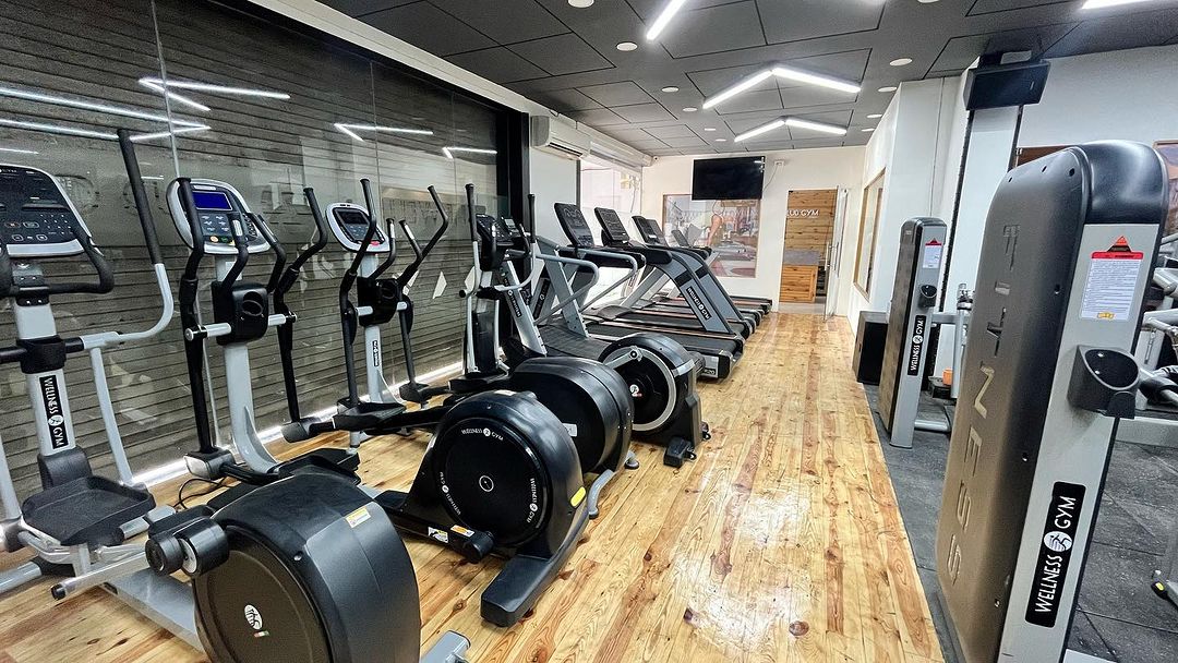 Commercial gym setup