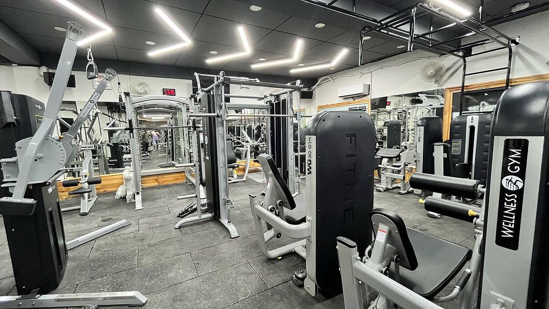 Commercial gym setup